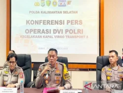 Polda Kalsel Buka Layanan Trauma Healing bagi Keluarga Korban KM Virgo