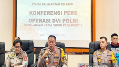 Polda Kalsel Buka Layanan Trauma Healing bagi Keluarga Korban KM Virgo