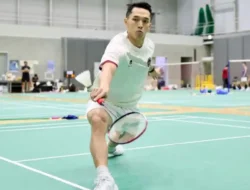 Tim Bulu Tangkis Putra Indonesia Tertinggal 0-1, Jonatan Christie Keluhkan Laju Bola