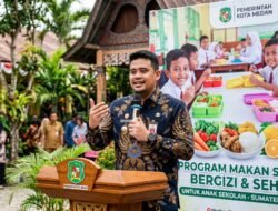 Bobby Nasution Pastikan Program Makan Bergizi Gratis di Sumut Tetap Berlanjut