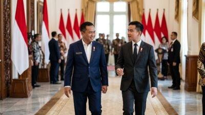 Gibran Ucapkan Selamat kepada Suahasil Nazara sebagai Menteri Keuangan Baru