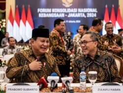Canda Zulhas ke Prabowo: Saya dan Bahlil Tak Nyapres, Cak Imin Masih Pikir-Pikir
