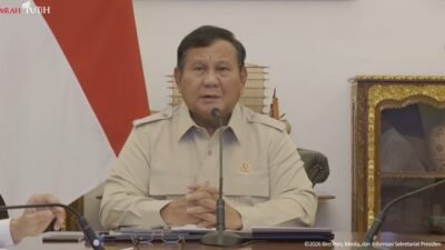 Presiden Prabowo Pimpin Ratas Perkuat Mitigasi Bencana Nasional