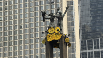 Bakom Tegaskan Aksi Greenpeace di Bundaran HI Sebagai Bentuk Kebebasan Berpendapat