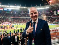 Presiden FIFA Gianni Infantino Puji Kesuksesan Indonesia Sebagai Tuan Rumah FIFA ASEAN Cup 2026